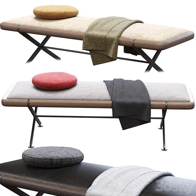 Chaise Lounge Axxia 3D Model Chaise Lounge Axxia 3D Model