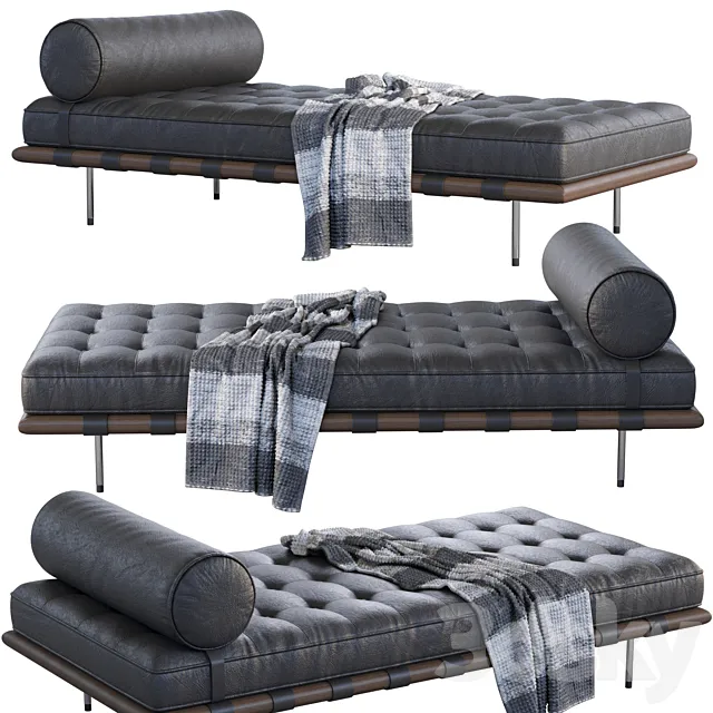 Chaise Lounge Barcelona Knoll 3DModel