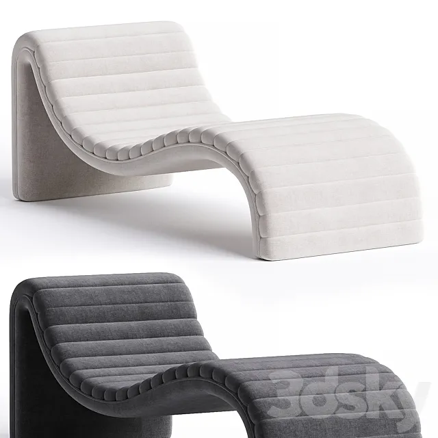Chaise Lounge Pioneer 3D Model Chaise Lounge Pioneer 3D Model