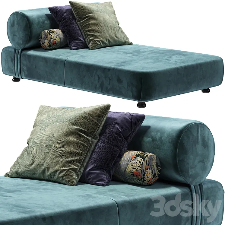 Chaises longues Moroso Mezze 3D Model Free Download Chaises longues Moroso Mezze 3D Model Free Download