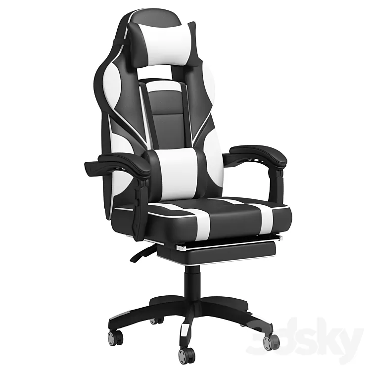 Challenger gamer chair 3D Model Challenger gamer chair 3D Model