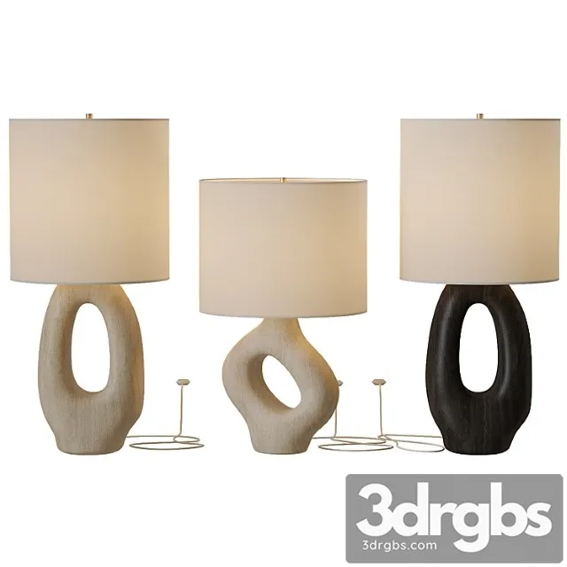Chamber ceramic table lamp Chamber ceramic table lamp