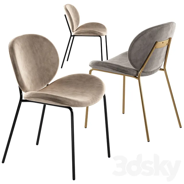 Chambery Deephouse Chair 3D Model Chambery Deephouse Chair 3D Model