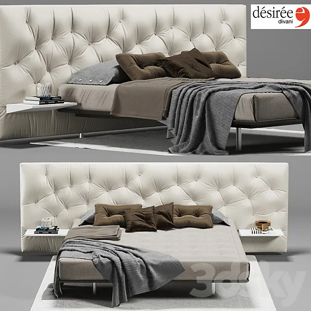 CHANCE UP Bed 3D Model