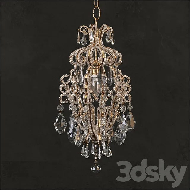 Chandelier 02 3DModel Chandelier 02 3DModel