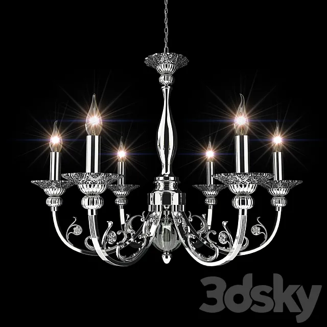 Chandelier 10306 Newport 3D Model Chandelier 10306 Newport 3D Model