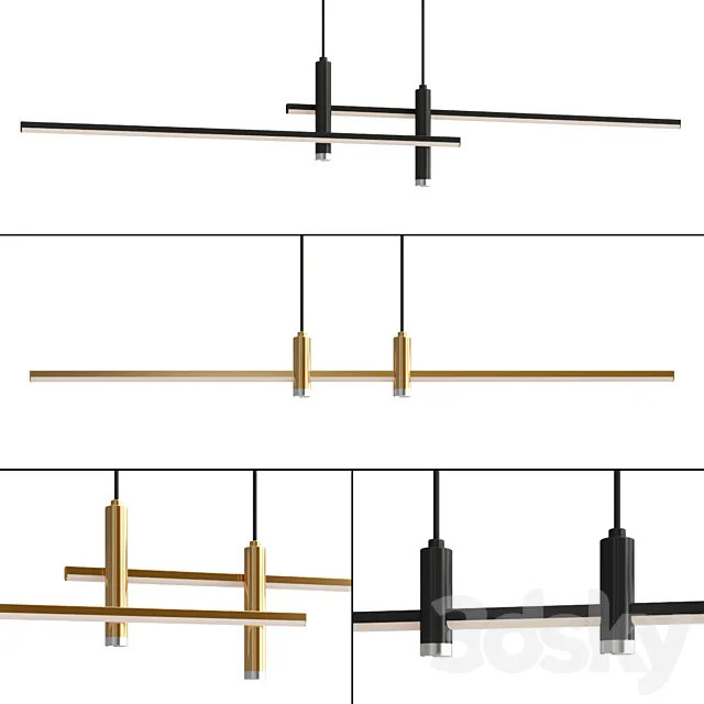 Chandelier 17 3D Model Chandelier 17 3D Model