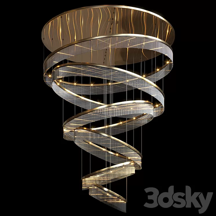 Chandelier 3D Model Free Download