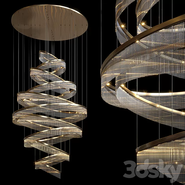 Chandelier 3D Model Chandelier 3D Model