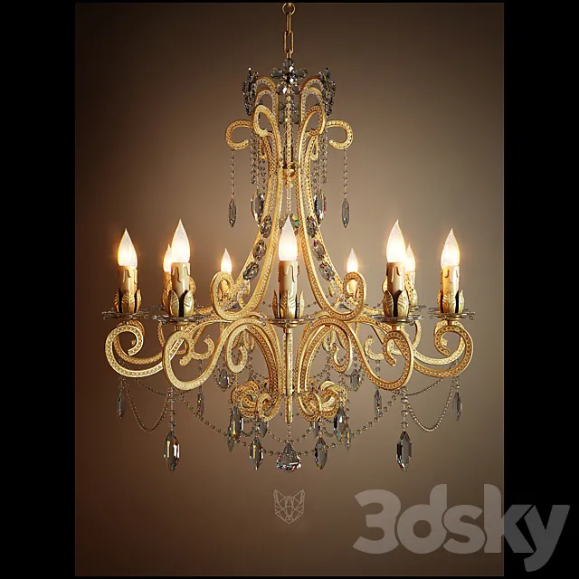 chandelier 3D Model