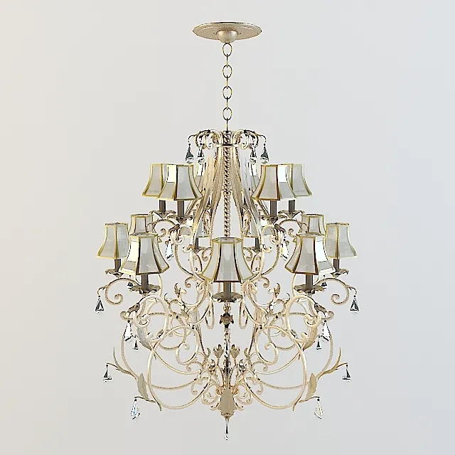 chandelier 3D Model chandelier 3D Model