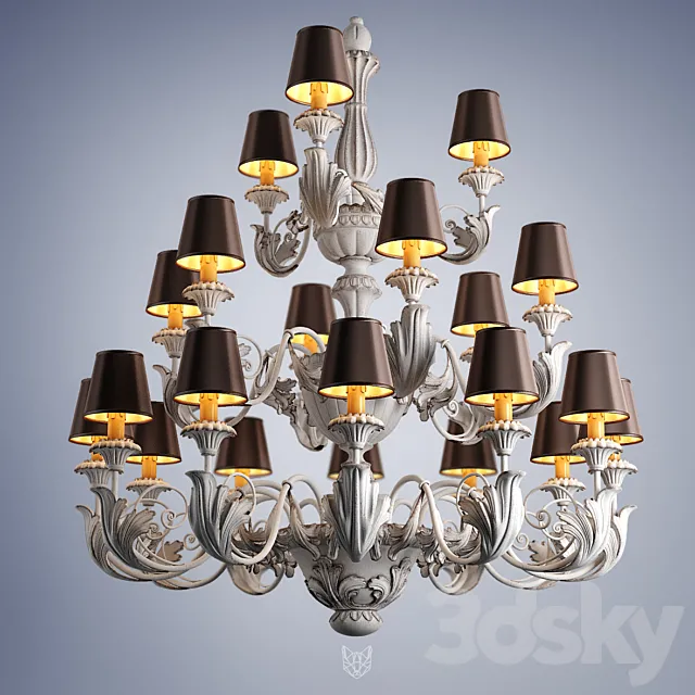 chandelier 3D Model chandelier 3D Model