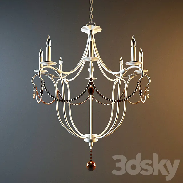 chandelier 3D Model chandelier 3D Model