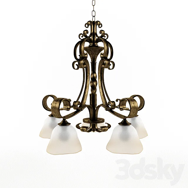 chandelier 3D Model chandelier 3D Model
