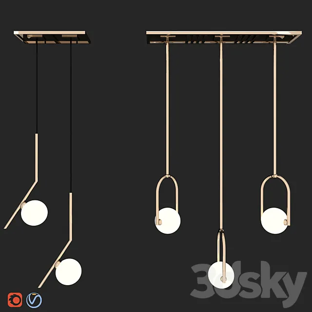 chandelier 3DModel chandelier 3DModel