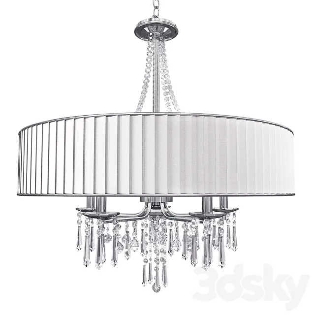 Chandelier Abel 5-Light Chandelier by Willa Arlo Interiors 3D Model