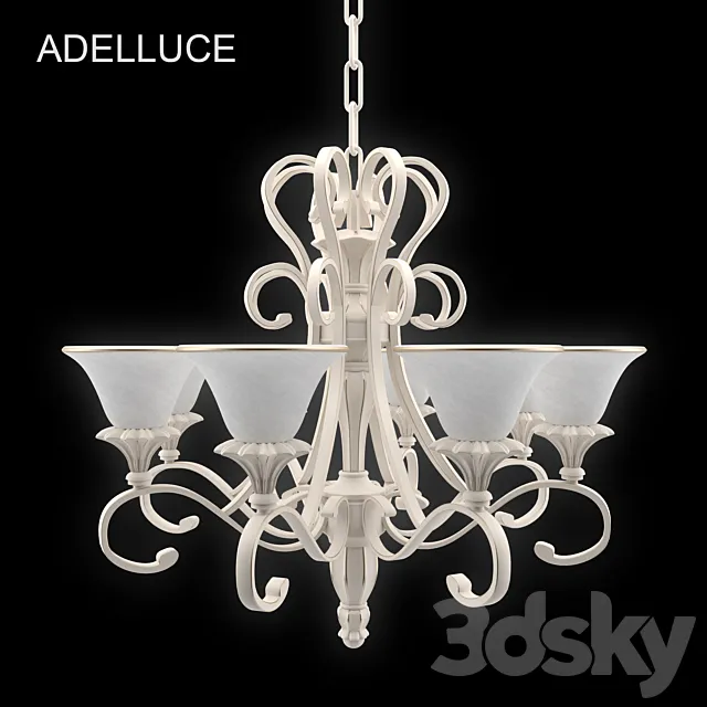 Chandelier ADELLUCE 3D Model Chandelier ADELLUCE 3D Model