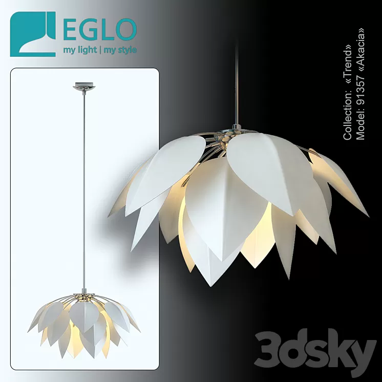 Chandelier "Akacia" 3D Model Chandelier "Akacia" 3D Model