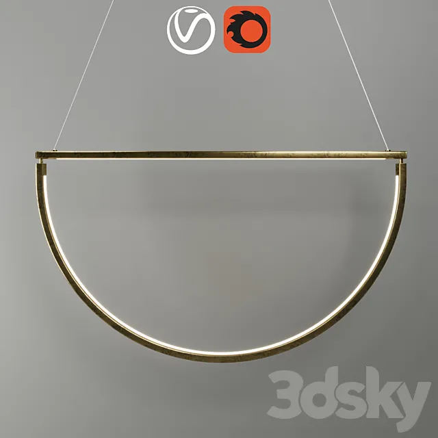 Chandelier AlexAllen Studio Chord 40 ” 3DModel