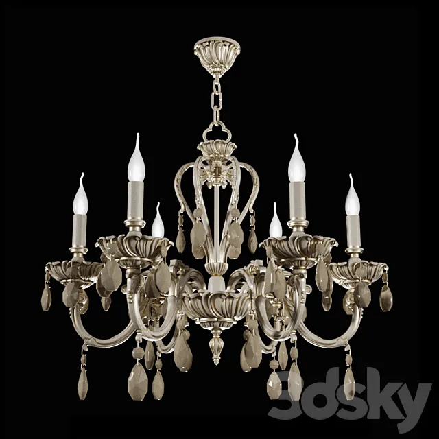 Chandelier and sconces Bejorama Selena 3D Model Chandelier and sconces Bejorama Selena 3D Model