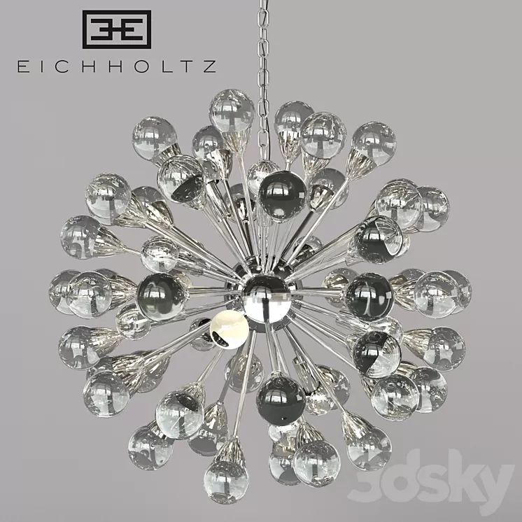 Chandelier Antares L 3D Model Chandelier Antares L 3D Model