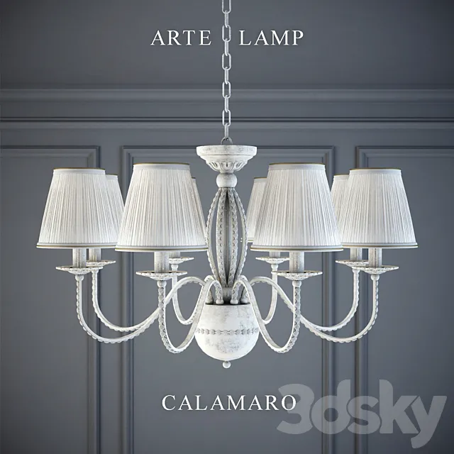 Chandelier ArteLamp Calamaro 3D Model Chandelier ArteLamp Calamaro 3D Model