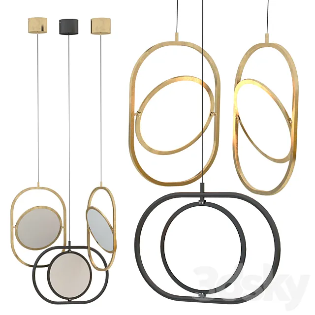 Chandelier arvet 3D Model