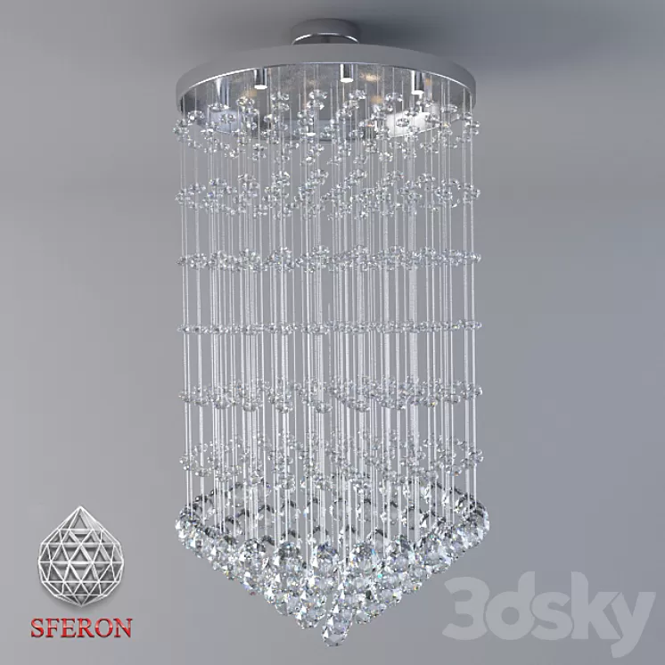 Chandelier ASFOUR Sferon 3D Model Chandelier ASFOUR Sferon 3D Model