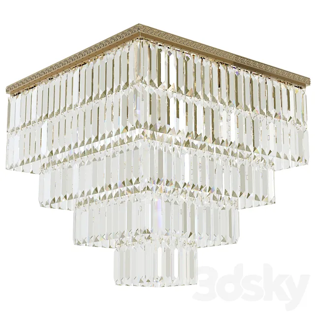 Chandelier Avellino E 1.2.75.100 G 3DModel