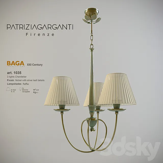 Chandelier Baga 1035AV 3DModel