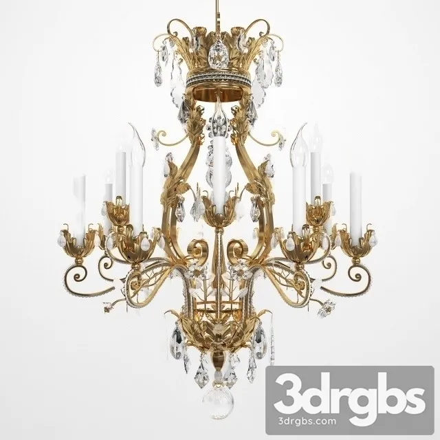 Chandelier Banchi 3D Model Download