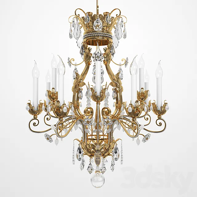 Chandelier Banchi 3DModel
