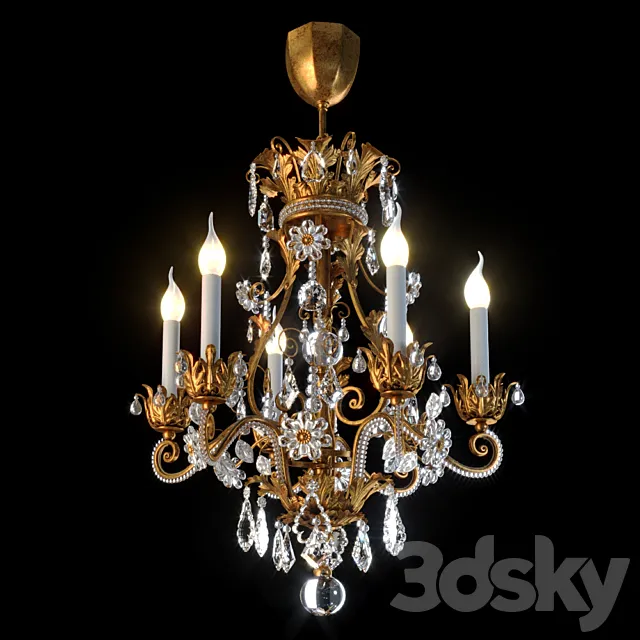 Chandelier Banci Firenze 03.0736 3D Model