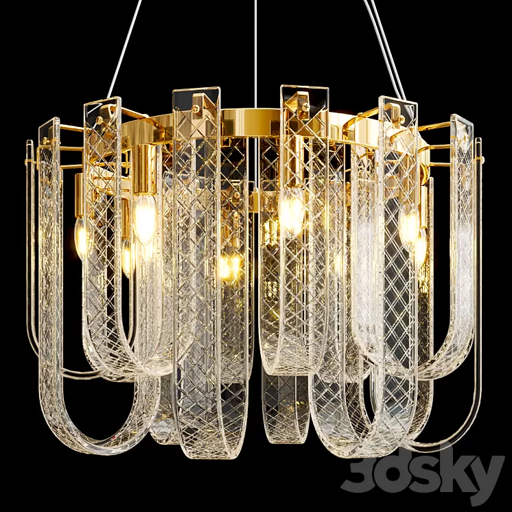 Chandelier Bandiera 3D Model Free Download