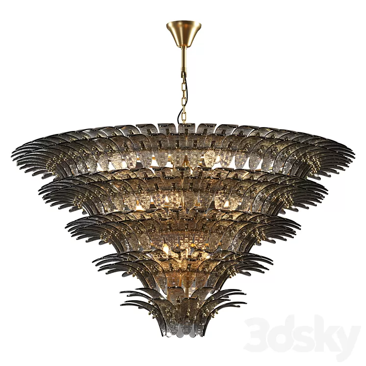 Chandelier Bel Air XL 3D Model Chandelier Bel Air XL 3D Model