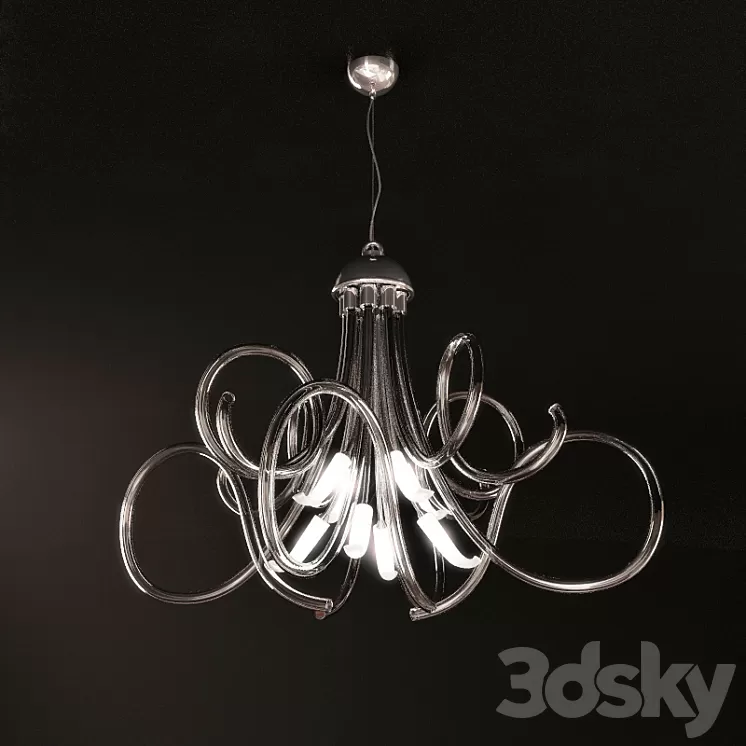 Chandelier BELLART Chic 2010S8L 3D Model