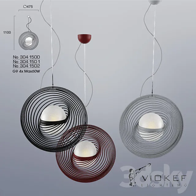 Chandelier Bios 3D Model Chandelier Bios 3D Model