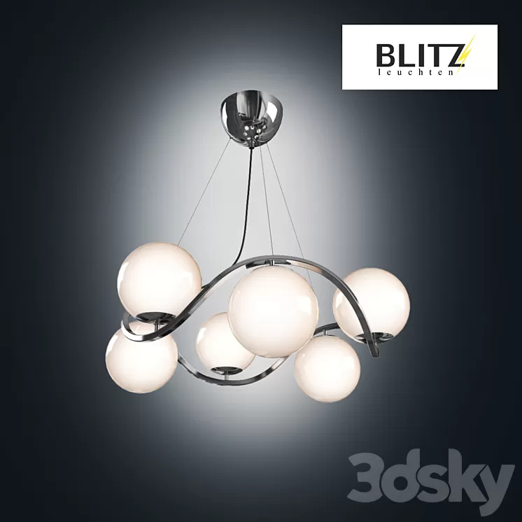 Chandelier BLITZ 3D Model Chandelier BLITZ 3D Model