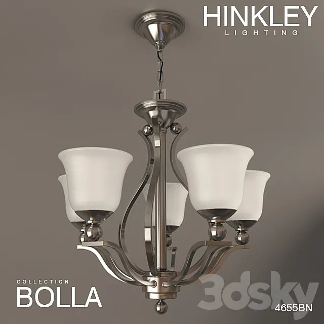 Chandelier BOLLA 5 of HINKLEY lighting 3DModel