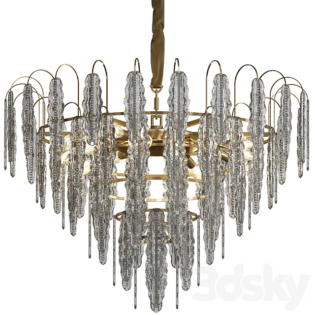 Chandelier by CANDELA_14 3D Model