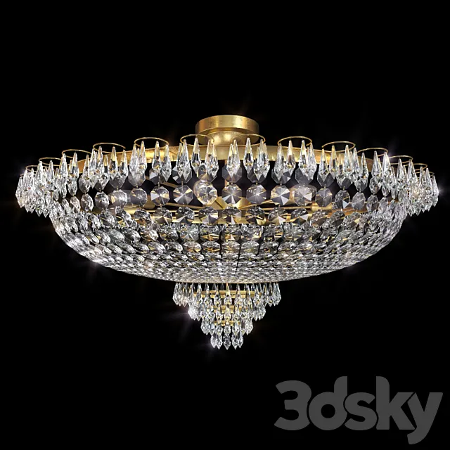 Chandelier by PRECIOSA 1081 3DModel Chandelier by PRECIOSA 1081 3DModel