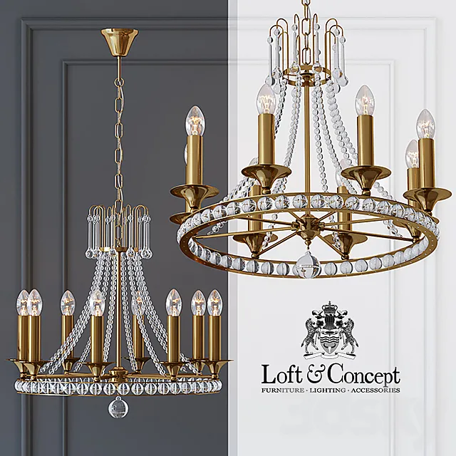 Chandelier Candelia Chandelier 3D Model