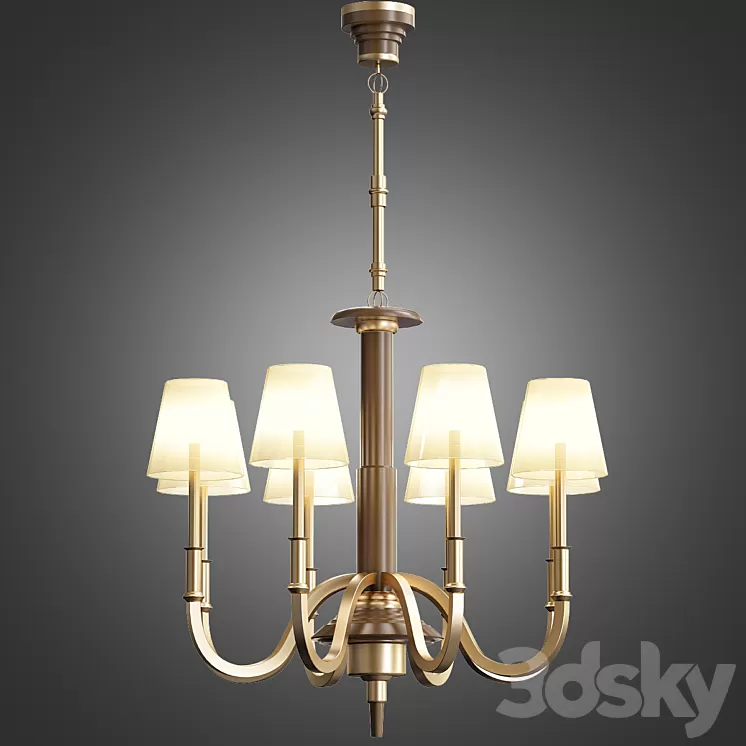 Chandelier Carmen 3D Model Chandelier Carmen 3D Model