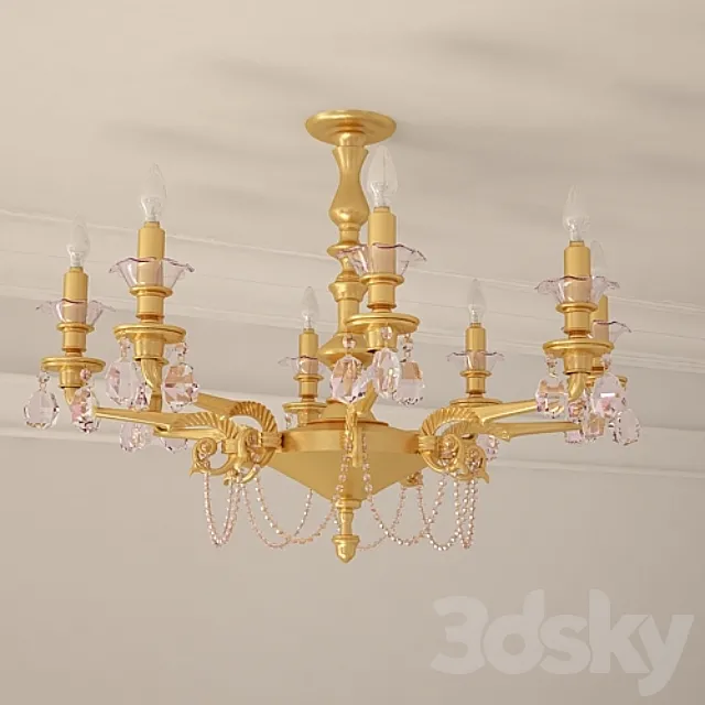 Chandelier Ciulli 3D Model Chandelier Ciulli 3D Model