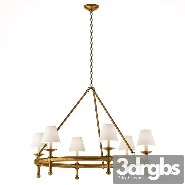 Chandelier Classic Ring 3D Model Download