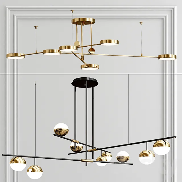 Chandelier  Collection 3DModel