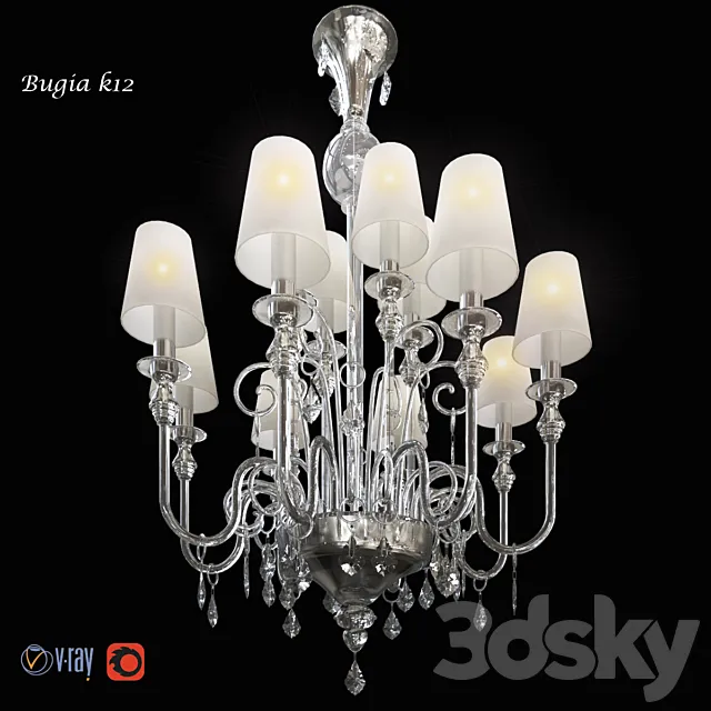 chandelier DeMajo Bugia k12 3D Model