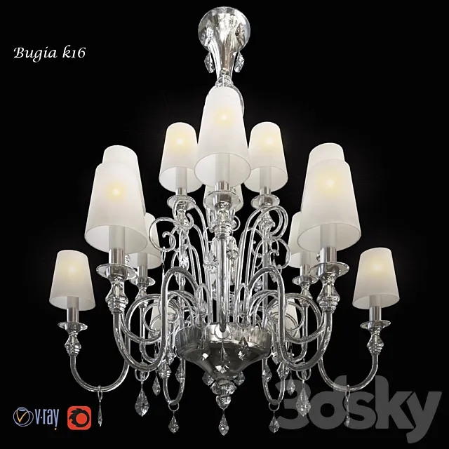 chandelier DeMajo Bugia K16 3DModel