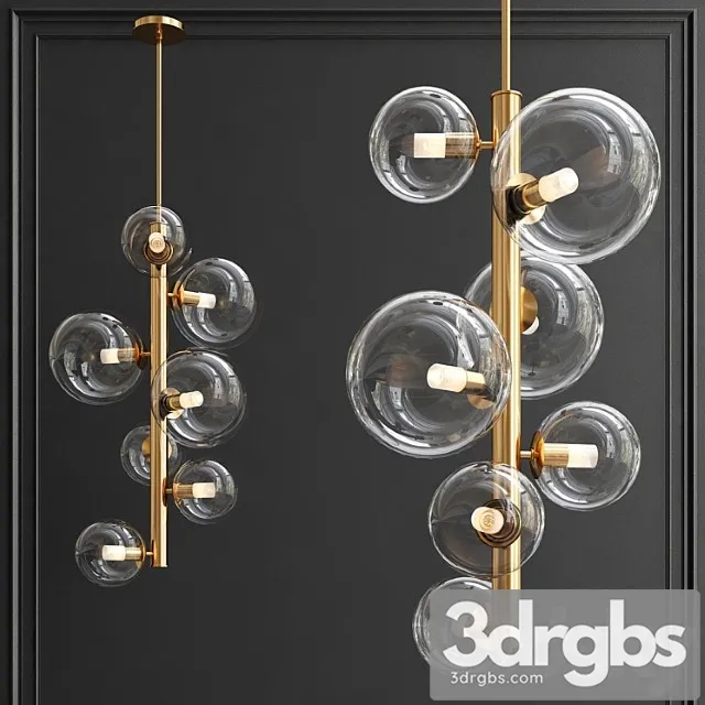 Chandelier domin - 3DSKY Decor Helper