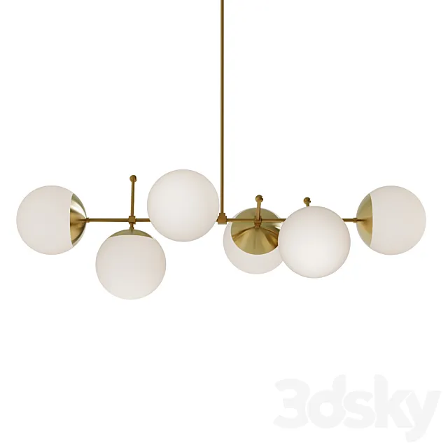 Chandelier DuttonBrown – Cumula Chandelier 3D Model Chandelier DuttonBrown – Cumula Chandelier 3D Model